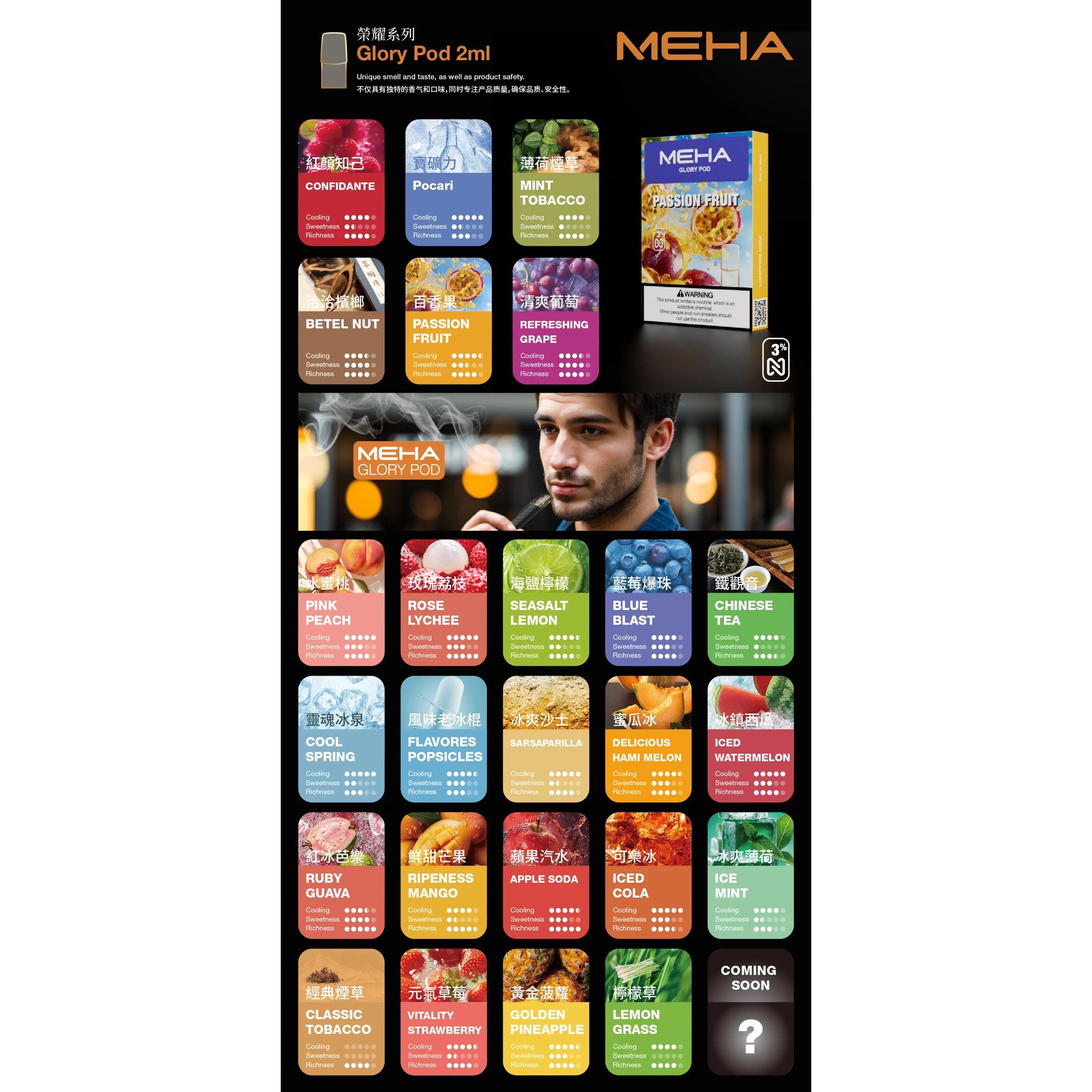 <p><strong>MEHA煙彈|盒裝3顆入&nbsp;<br />
一代通用蛋 新包裝新上市</strong></p>